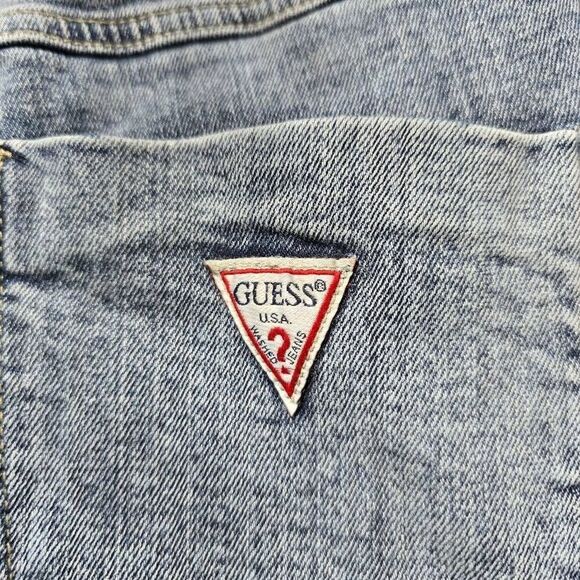 GUESS Originals 1981 Capsule Patch Skinny Jeans Retro Vintage Look NWT - Picture 5 of 8